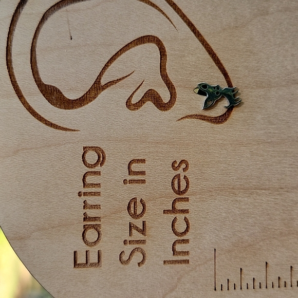 Tiny Chihuahua Silver Stainless Steel Post Earrings, unisex - Picture 3 of 6